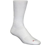 Drymax Socks Diabetic 1/4 Crew Sock Socks,White,S US