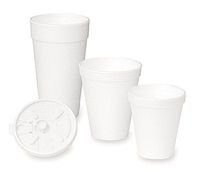 10 oz. Styrofoam Beverage Cups - White (1,000 Cups) - AB-310-4-04W