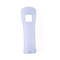 Soft Silicone Case Cover Skin Shell Jacket for Nintendo Wii Remote Contoller White