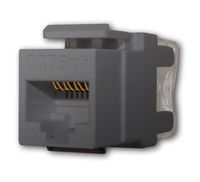 Legrand - On-Q WP3450GY Category 5e RJ45 Keystone Connector, Gray