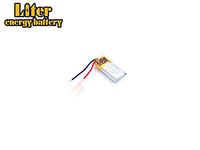 BIHUADE 3.7V 60mAh 351025 Polymer Lithium Li-ion Battery Rechargeable Lithium Polymer Li-Po Battery for MP4 GPS MP3 Bluetooth Stereo DIY Gift (351025)