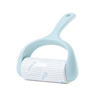 Refillable Sticky Lint Roller Pet Hair Lint Removers Roller Sticky Dust (Blue)