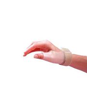 Rolyan Rigid Thumb Spica Splint, Thumb Immobilizer with Wrist Strap, Thumb Splint Immobilizes CMC and MCP of Thumb, Polypropylene Brace for Thumb Muscle and Joint Support, Multiple Sizes