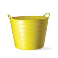 (1 Tub) 10.5 Gallon Yellow Large Tubtrug