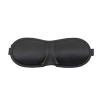 Clearance!!! Hongxin 1Pcs Black 3D Sleep Mask Natural Sleeping Eye Mask Eyeshade Cover Shade Eye Patch Women Men Soft Portable Blindfold (A)