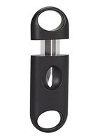 F.e.s.s. Products Double Action Lightweight Plastic Body Stainless Steel V-Cut Cigar Cutter