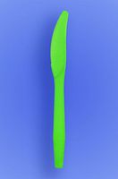 Wow Plastics Inc. Medium Weight 6" Knife - Neon Green - 2/500 (1,000/Case)