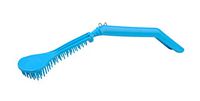 Bendable Back Scratcher Curved Plastic Back Scratcher with Curved Handle Manual Massager Handheld Back Body Massager for Scratching Itches,Ergonomical, Blue