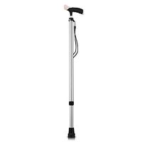 HXZXH Adjustable Cane Lightweight Walking Canes Walking Stick for Men and Women Hand Crutch with T Handle Crutches Fashionable Sturdy Stable Silver