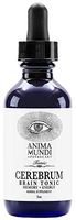 Anima Mundi Cerebrum Brain Tonic - Adaptogenic Drops for Memory + Cognition Support with Lion's Mane Mushroom Extract + Ginkgo, Gluten-Free + Non-GMO (2oz / 60ml)