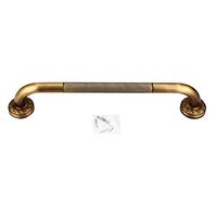 Safety Grab Bar,Jadpes Antique Style Brass Carved Shower Tub Safety Grab Bar Wall Mounted Bathroom Accessories