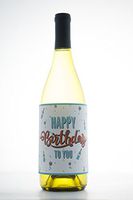 Wrap Your Wine Card - Happy Birthday Design #1