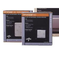 60MSC9614EPZ - Optifoam Ag Foam Dressing with Ionic silver 4 x 4
