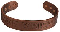 Hare Krishna Religious Magnetic Copper Bracelet for Arthritis & Pain Relief