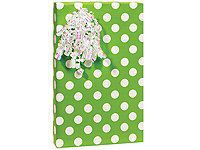 Lime Sunny Dots Gift Wrap 15 Foot Roll Wrapping Paper