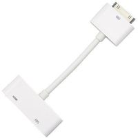 [iOS9 Compatible] LECMARK AV Digital 30-pin Adapter to HDMI to Connect Apple iPhone 4/4S and iPad 2 Apple iPad3 iPod Touch to TV Monitor Projector HD Device