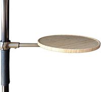 Signature Life Swivel Tray Accessory, Compatible with The Signature Life Sure Stand Pole - Deep Bronze