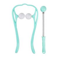 SUNANTH Neck Massager, Shiatsu Deep Tissue Trigger Point Manual Self Muscle Massager for Neck and Shoulder Muscle Pain Relief