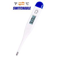 °F/°C Oral Thermometer, Soft Head Rectal & Oral Thermometer for Adults and Babies, Precision Digital Thermometer Oral for Fever - Accurate and Fast Readings with Fever Indicator for Children (1)