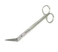 BeautyTrack Extra Long Shank Toenail Scissors 16cm (6.5 inch) - 3Cm Cutting Edge, Toe Nail Chiropody Scissors - No More Reaching - For The Elderly Back Pain People