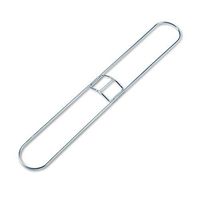 Boardwalk 1436 Clip-On Dust Mop Frame, 36w x 5d, Zinc Plated