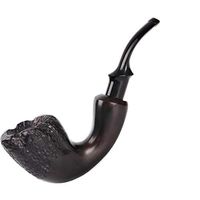 Pattern Carving Handmade Solid Wood Tobacco Detachable Portable Noble Pipe