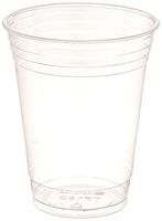 SOLO Cup Company TP16-100 Company Plastic Party Cold Cups, 16 oz, Clear, 100 pack