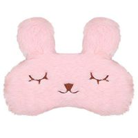 BAOBAO Soft Plush Bunny Rabbit Ears Sleep Eye Mask Cover Eyepatch Blindfold Eyeshade