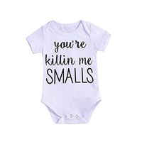 Newborn Toddler Girl Boy Bodysuit - vermers Letter Print Romper Jumpsuits - Unisex Baby Clothes