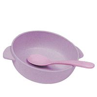 Zippem Anti-skid Wheat Straw Baby Feeding Food Container Rice Kids Dinner Bowl Bowls