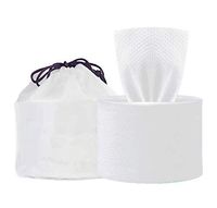 MicCic 70 Counts Disposable Face Towels Comfortable Non-Woven Facial Cleansing Roll Paper Tissue Beauty Salon Makeup Removal Towels