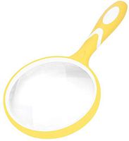 Magnifying Glass 10X Handheld Magnifier for Reading Books Maps Newspaper with Thickened Rubber Frame Perfect for Kids Seniors and The Old for Classroom Science Insect and Hobby Observation