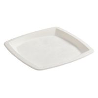 Hoffmaster 760030 Earth Wise Tree Free Bagasse Square Plate, 9-3/4" Length x 9-3/4" Width (Case of 500)