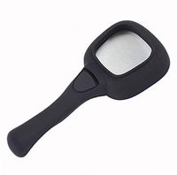 6X Magnifying Glass,Handheld Strong Magnifying Glass with LED Light, Best Size Illuminated Magnifier for Reading,Inspection,Exploring,Hobbies and Currency Detecting
