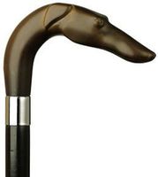 Derby Walking Stick Cane Decorative Defense Fancy Wooden Canes and Walking Sticks Brass Duchshund Head for Men & Women -Bhartiya Handicrafts