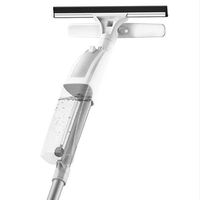 Double-Sided Glass Wiper Telescopic Window Cleaner Squeegees Double Hollow Scrubbing Magnetic Tools Long Pole Home Shower Professional Cleaning Combo