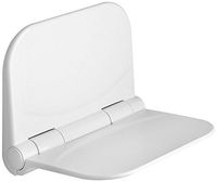 Gedy DI82-02 Shower Seat, 4.6" L x 14.8" W, White