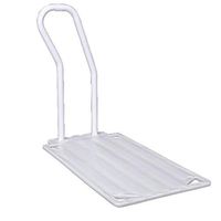 LYP-Medical Bed Rail, Metal Bedside Safety Rail for Pregnant Women with Disabilities,Assistance for Getting in and Out of Bed at Home White