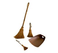 Big Palm broom, Small broom, Table broom and Dustpan, 4 piece set