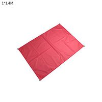 TbpersicwT Home bedroom carpet door mat, Solid Color Portable Outdoor Travel Waterproof Camping Picnic Mat Beach Blanket - Pink 1x1.4M