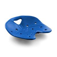 BackJoy SitSmart Posture Core Seat Cushion, Designed for Lower Back Pain, Improve Posture, for Car/Office/Hard Surface/Desk Chairs, Outdoor Surfaces, Portable, Waterproof, for Adults, Blue Color