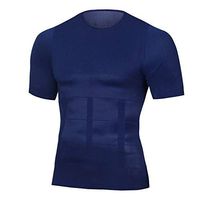Waist Support Belt Skinny Shaper Body Building Fat Burn Chest Tummy Shirts Corset Male Belly Abdomen Corrector Compression Posture Vest Lumbar Support (Color : 126White, Size : XL)
