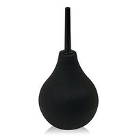 Health&Balance Enema Bulb (7 OZ) Easy to Use Medical-Grade Home Enema for Constipation, Fatigue, Hemorrhoids and Weight Issues (Black)