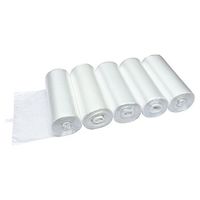 XYBAGS 5 Gallon Small Garbage Bags, Clear, Wastebasket Trash Bags, 125 Counts