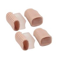 SUPVOX Toe Separator Bunion Hallux Valgus Separator Alignment Corn Corrector Big Toe Sleeve 4 Pcs