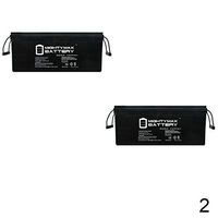 Mighty Max Battery 12V 200Ah 4D SLA AGM Battery Replacement for Golf Cart - 2 Pack Brand Product