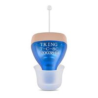 TKING Mini Rechargeable Hearing Amplifier for Adults, Invisible in Ear Canal, Digital Noise Reduction Feedback Cancelling,Aid and Assist Hearing