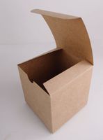 Crafts Vintage Kraft Treat Gift Box 4 X 4 X 4 Pack of 10