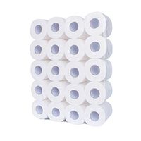 Mozing 2/3/4 Rolls Toilet Paper Soft Toilet Tissue 4-Ply Toilet Paper Household Towel Tissue,Ultra Strong Clean Touch Roll Paper (3Rolls)