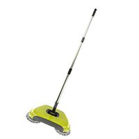 joyMerit High Efficient Sweeping Broom Hand Push Cleaning Tool Sidewalk Dusk Sweeper Mop - Yellow